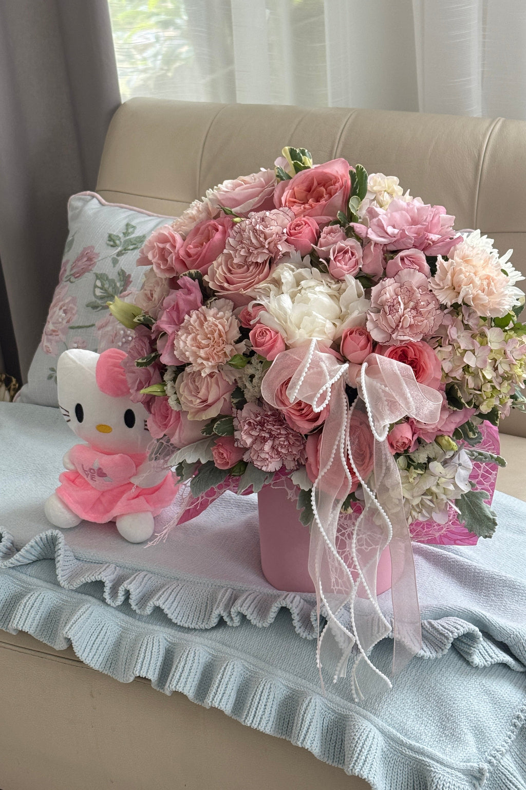 Blush Enchantment Flower Box
