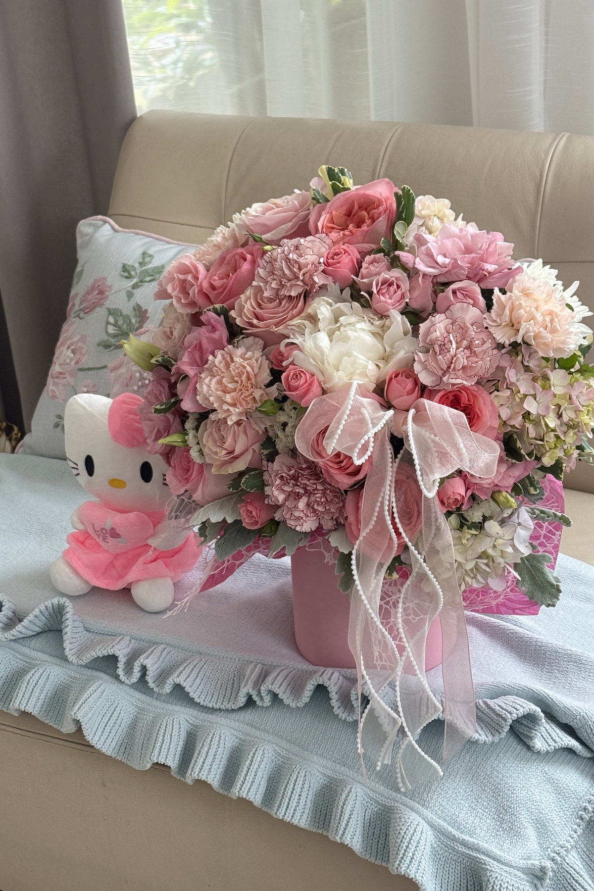 Blush Enchantment Flower Box