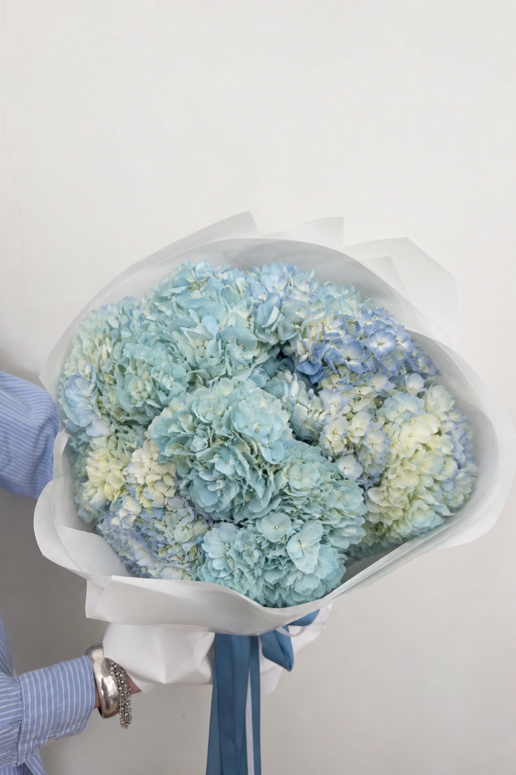 Blue Hydrangea Bouquet