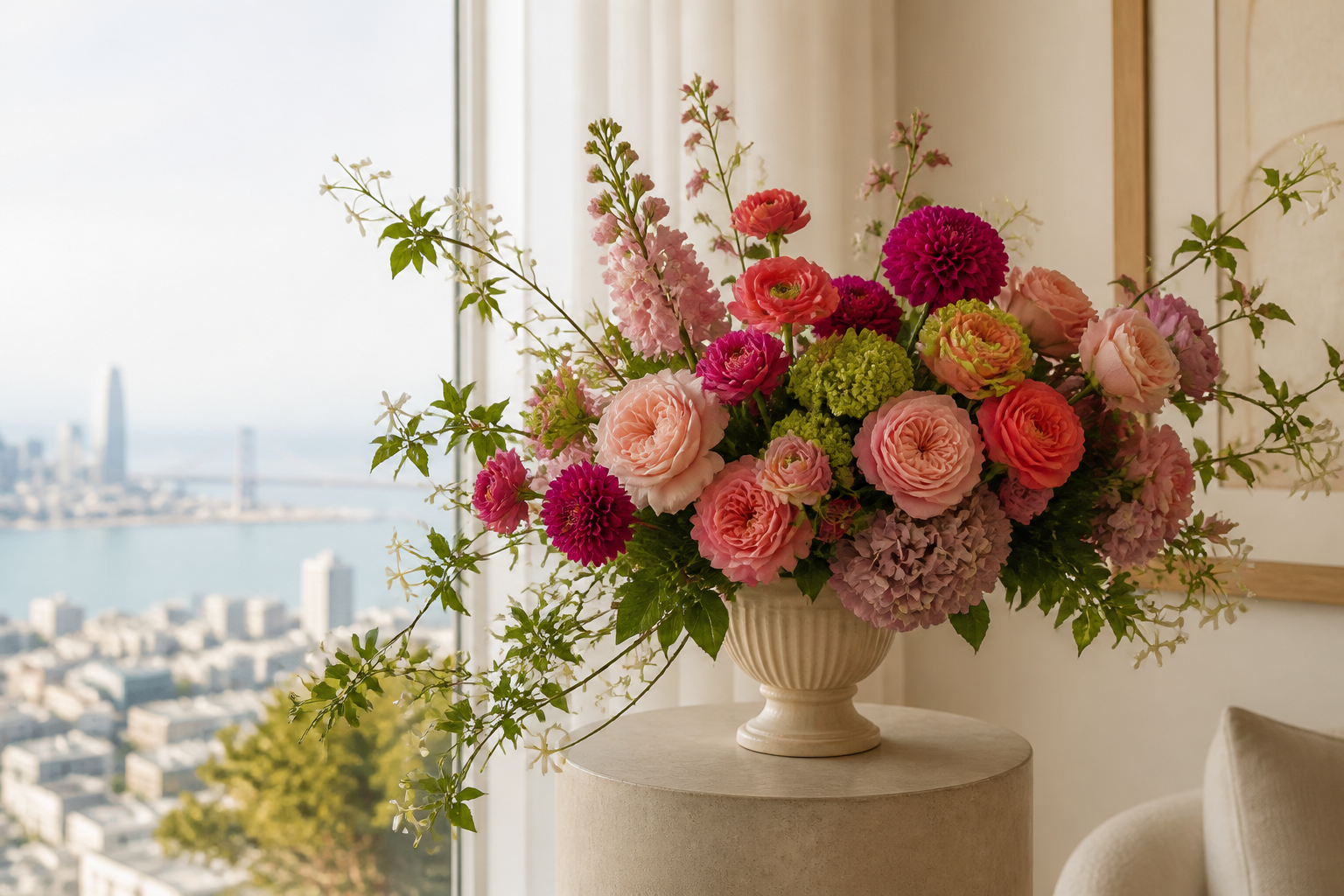San Francisco flower delivery hero image